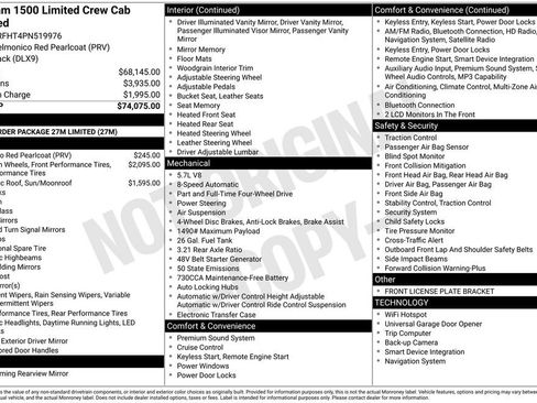 Used 2023 RAM 1500 Limited image 28