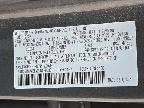 Used 2023 MAZDA CX-50 AWD 2.5 S w/ Cargo Package image 35