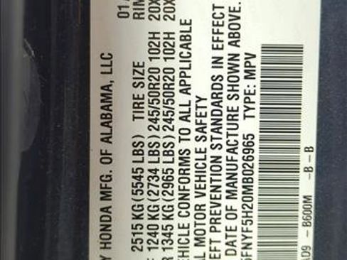 Used 2021 Honda Pilot Special Edition image 22