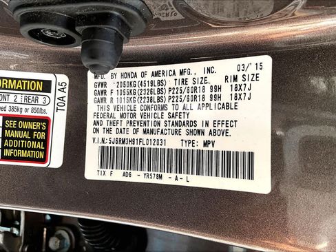 Used 2015 Honda CR-V Touring image 33