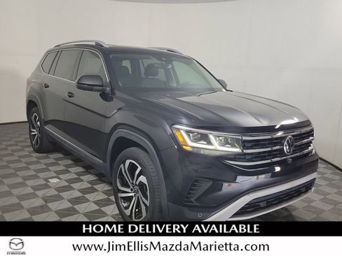 Used 2021 Volkswagen Atlas SEL Premium AWD/4WD image 1