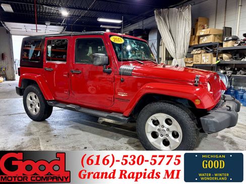 Used 2013 Jeep Wrangler Unlimited Sahara AWD/4WD image 1