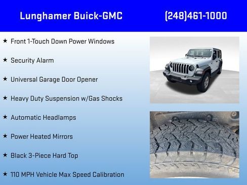 Used 2022 Jeep Wrangler Unlimited Sport AWD/4WD image 25