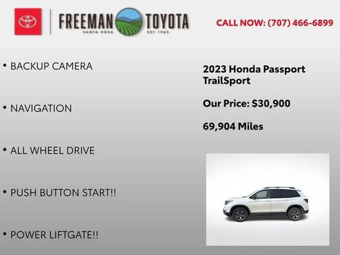Used 2023 Honda Passport TrailSport image 8