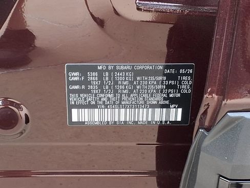 New 2026 Subaru Forester Touring AWD/4WD image 10