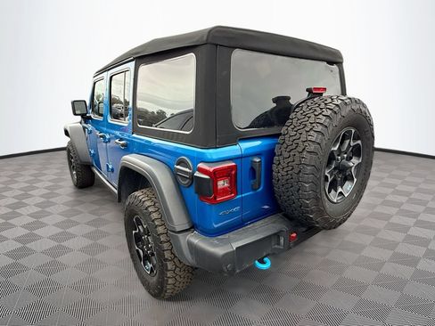 Used 2022 Jeep Wrangler Unlimited Rubicon 4xe w/ Steel Bumper Group AWD/4WD image 8