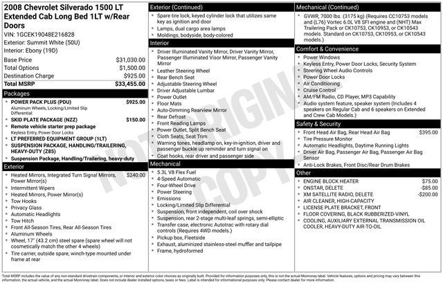 Used 2008 Chevrolet Silverado 1500 LT w/ Power Pack Plus AWD/4WD image 24