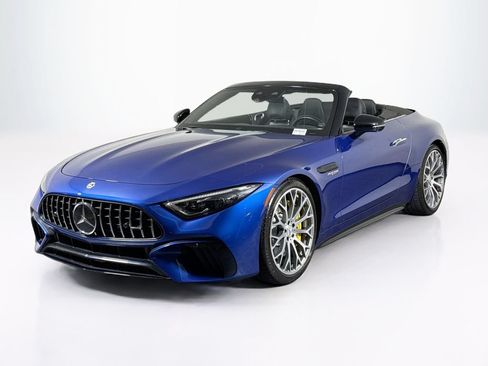 Used 2022 Mercedes-Benz SL 55 AMG 4MATIC image 1