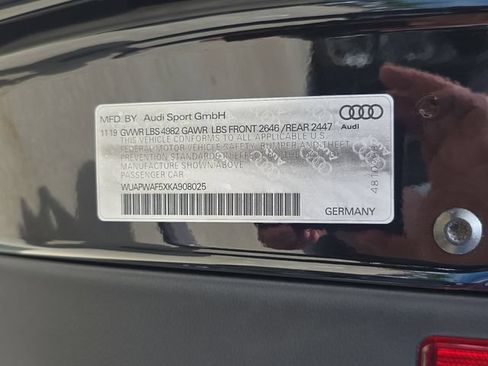 Used 2019 Audi RS 5 w/ Fine Nappa Leather Package AWD/4WD image 39