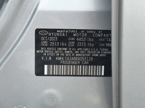 Certified 2024 Hyundai Sonata SEL w/ Convenience Package FWD image 34