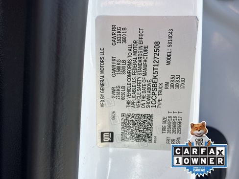 Used 2026 Chevrolet Colorado W/T w/ WT Custom Package RWD image 33