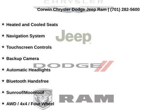 Certified 2021 Jeep Grand Cherokee L Overland AWD/4WD image 8