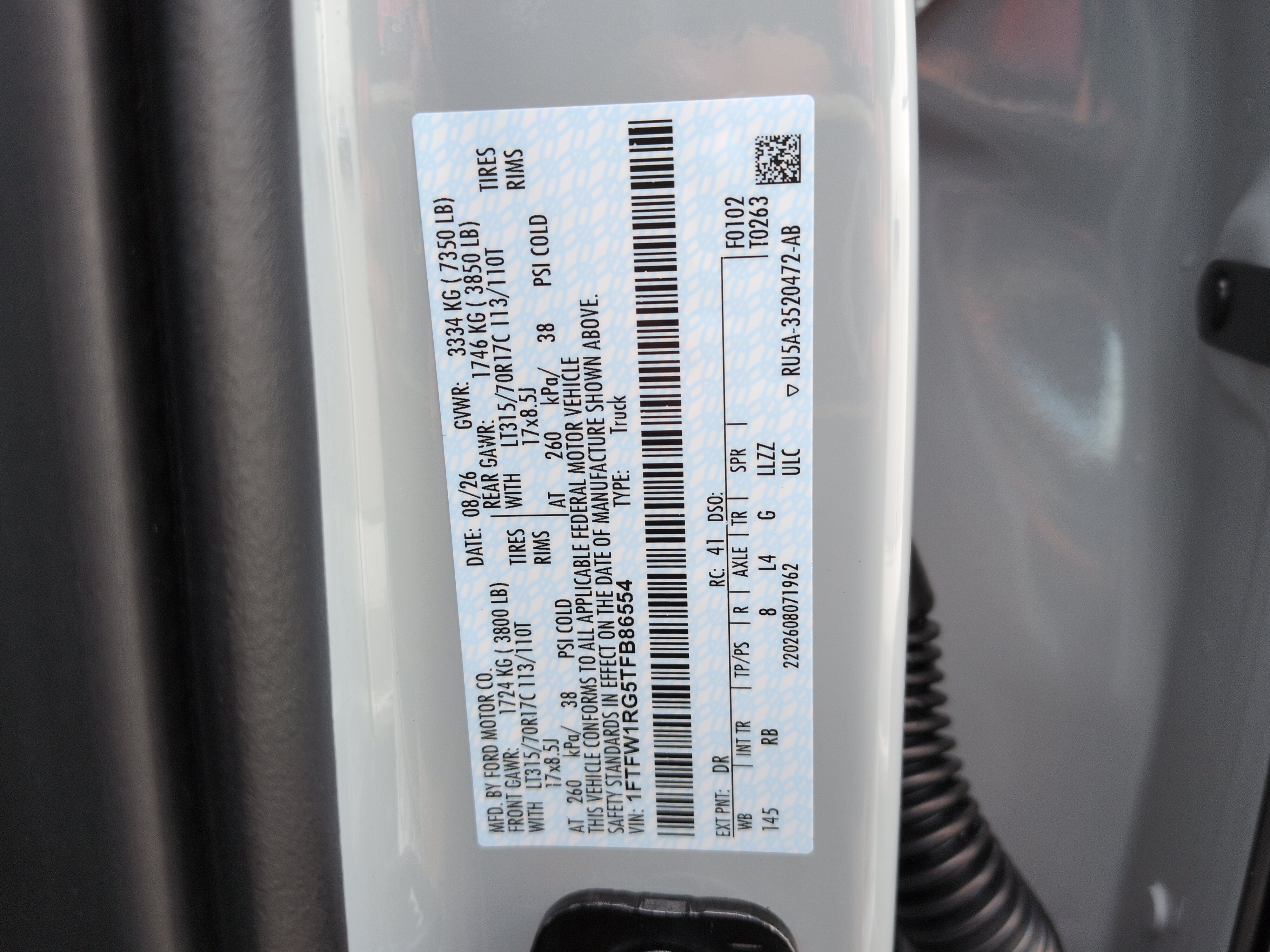 New 2026 Ford F150 Raptor AWD/4WD image 28