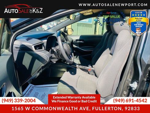Used 2021 Toyota Corolla SE w/ Carpet Mat Package (TMS) image 12