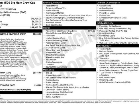 Used 2023 RAM 1500 Big Horn AWD/4WD image 10