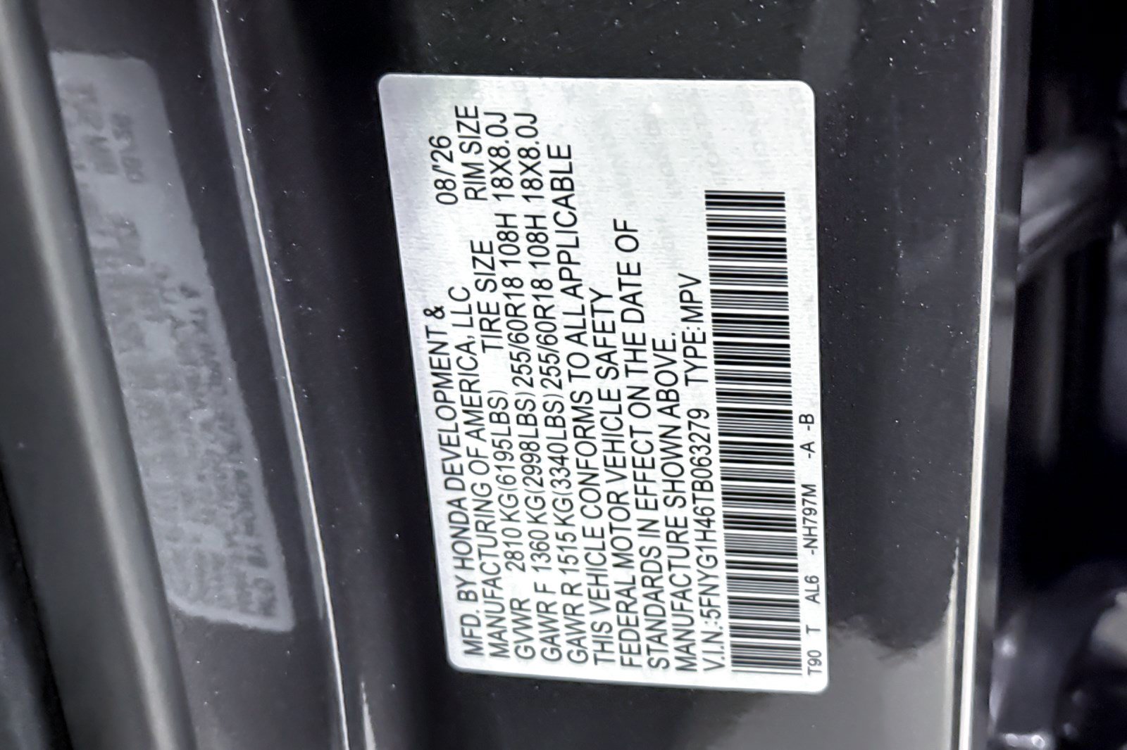 New 2026 Honda Pilot EX-L image 27