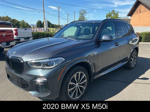 Used 2020 BMW X5 M50i w/ Executive Package AWD/4WD image 1