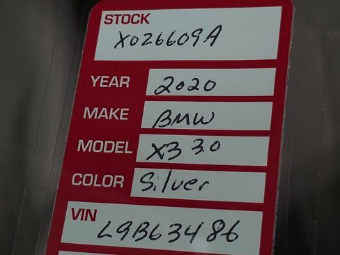 Used 2020 BMW X3 xDrive30i w/ Premium Package image 37