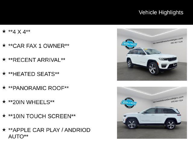 Used 2023 Jeep Grand Cherokee 4WD 4xe image 10