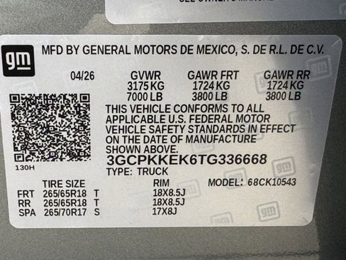 New 2026 Chevrolet Silverado 1500 LT AWD/4WD image 25