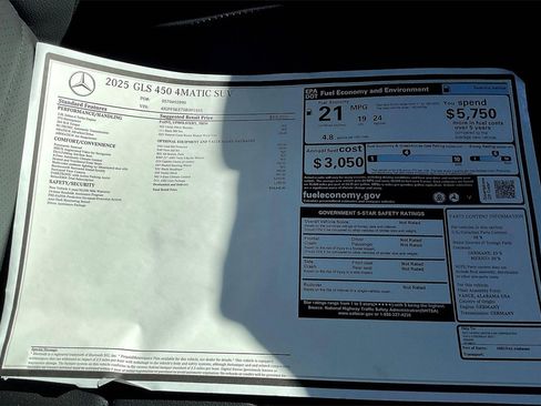 New 2025 Mercedes-Benz GLS 450 4MATIC image 13