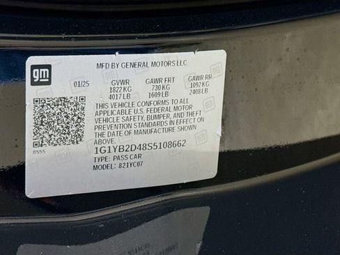 Used 2025 Chevrolet Corvette Stingray Preferred Cpe w/ 2LT image 31