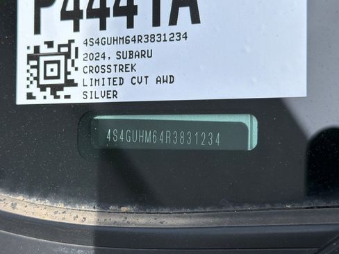 Used 2024 Subaru Crosstrek 2.5i Limited w/ Popular Package #3A AWD/4WD image 3