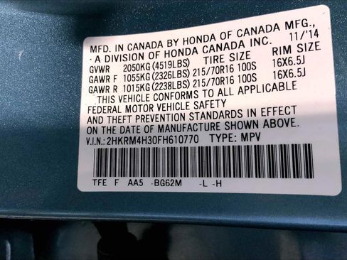 Used 2015 Honda CR-V LX image 32