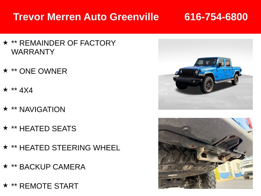 Used 2022 Jeep Gladiator Sport AWD/4WD image 8