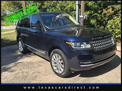 Used 2016 Land Rover Range Rover HSE