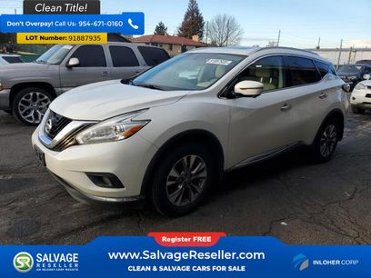 Used 2016 Nissan Murano SL w/ SL Technology Package