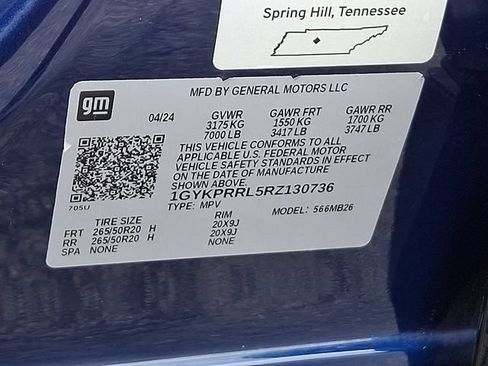Certified 2024 Cadillac Lyriq Luxury w/ LPO, Floor Liner Package AWD/4WD image 26