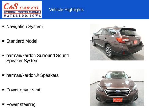 Used 2019 Subaru Outback 3.6R Touring image 7