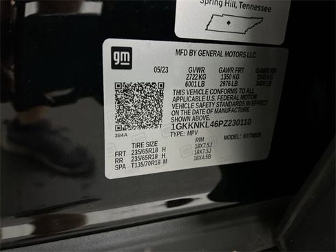 Certified 2023 GMC Acadia SLE image 33