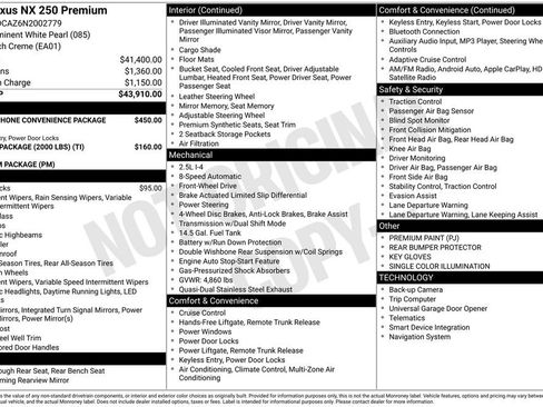 Used 2022 Lexus NX 250 FWD image 9