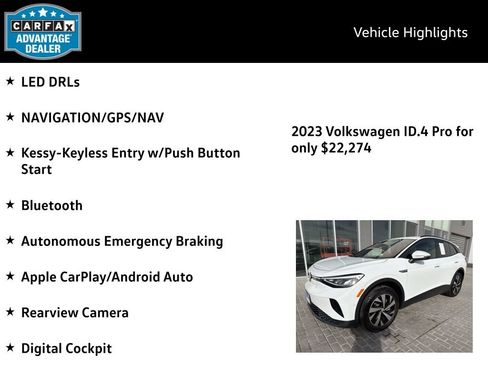 Certified 2023 Volkswagen ID.4 Pro image 4