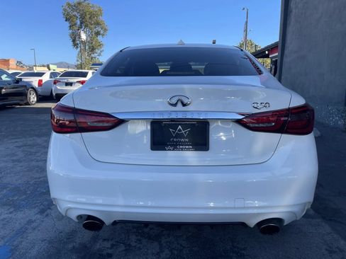 Used 2018 INFINITI Q50 Luxe w/ Cargo Package (L95) RWD image 8