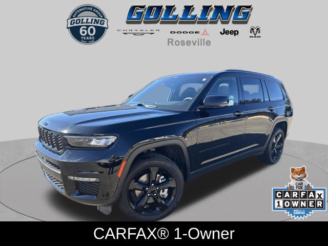 Used 2025 Jeep Grand Cherokee L Limited w/ Black Appearance Package AWD/4WD 360° Tour