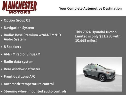 Used 2024 Hyundai Tucson Limited AWD/4WD image 2