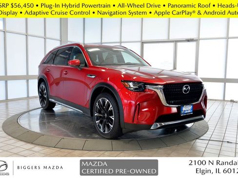 Certified 2024 MAZDA CX-90 Plug-In Hybrid w/ Premium Pkg image 1