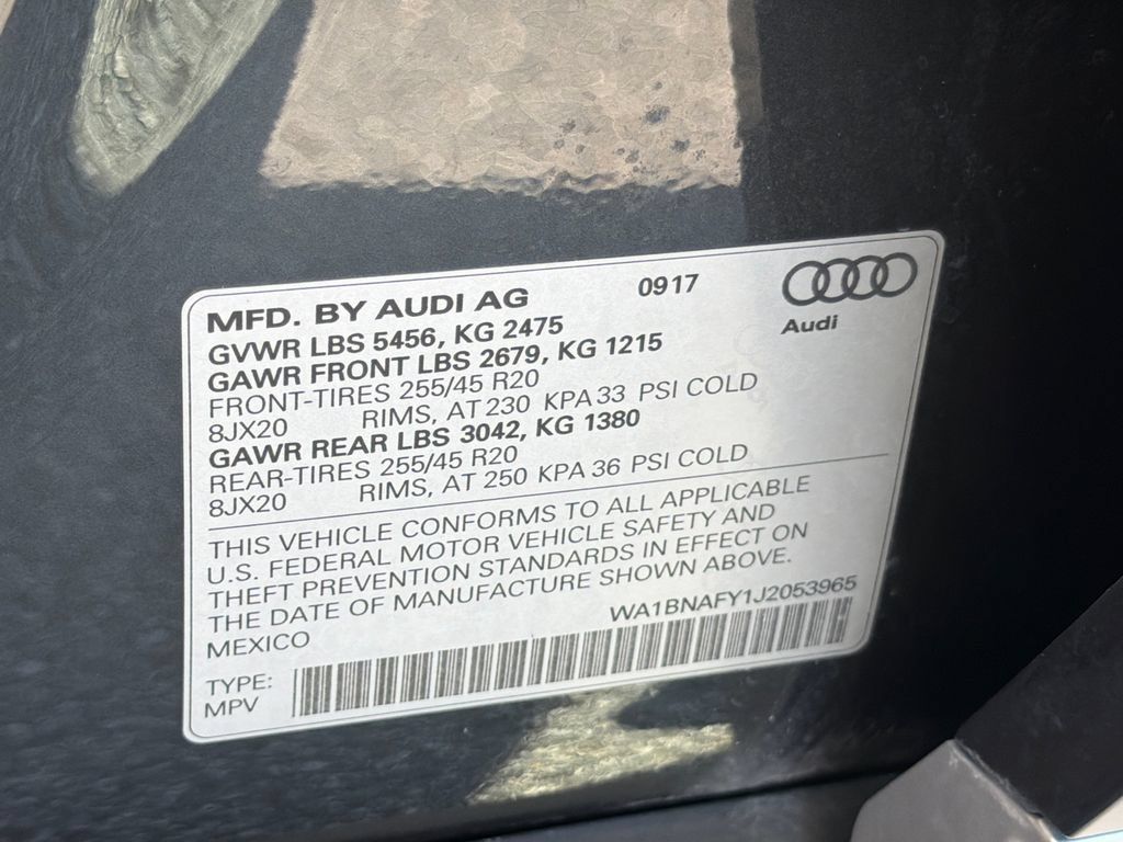 Used 2018 Audi Q5 2.0T Premium Plus w/ Premium Plus Package AWD/4WD image 35