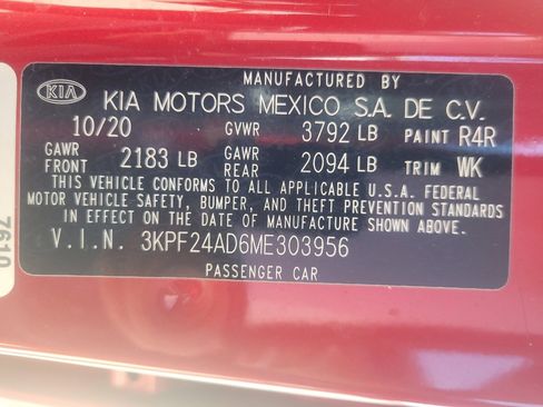 Used 2021 Kia Forte LXS FWD image 33