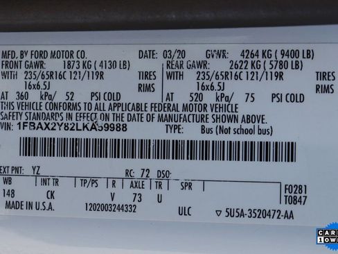 Used 2020 Ford Transit 350 XLT image 48