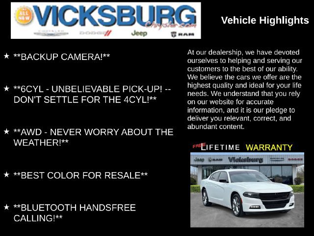 Used 2023 Dodge Charger SXT AWD/4WD image 7