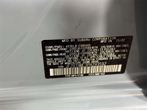 Used 2023 Subaru Crosstrek 2.5i Limited w/ Moonroof Package image 16