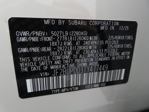 New 2026 Subaru Outback Limited image 30