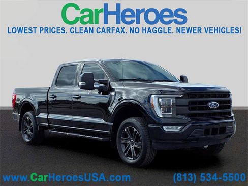 Used 2021 Ford F150 Lariat w/ Equipment Group 502A High image 1