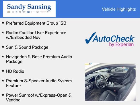 Used 2023 Cadillac CT4 Luxury w/ Sun And Sound Package image 7