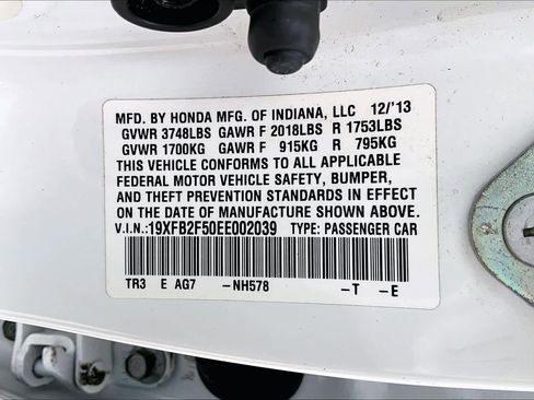 Used 2014 Honda Civic LX image 33