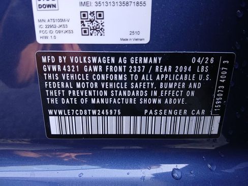 New 2026 Volkswagen GTI S FWD image 29